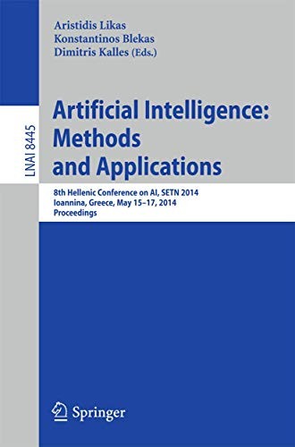 Artificial Intelligence : Methods and Applications