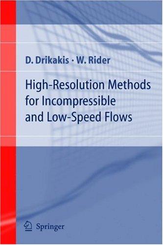 High-resolution methods for incompressible and low-speed flows