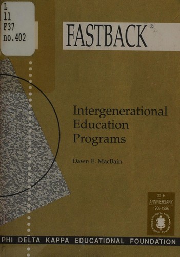 Intergenerational education programs