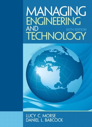Managing engineering and technology