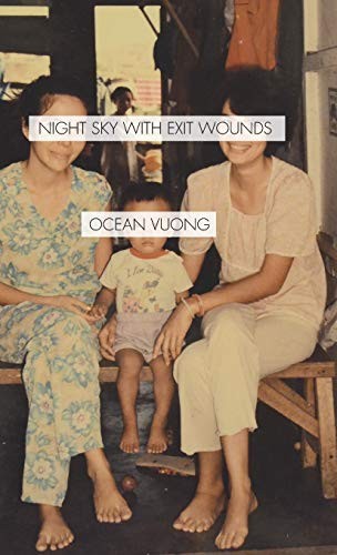 Night sky with exit wounds