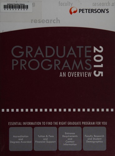 Peterson's graduate & professional programs