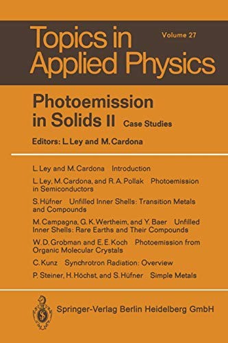 Photoemission in Solids II : Case Studies