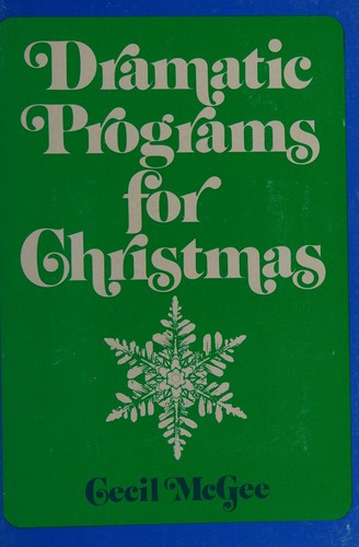 Dramatic programs for christmas