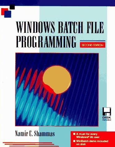 Windows Batch File Programming