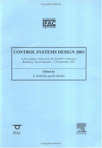 Control Systems Design 2003 (CSD '03)