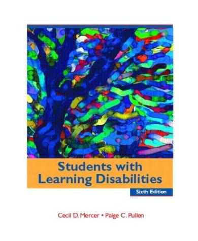 Students with learning disabilities