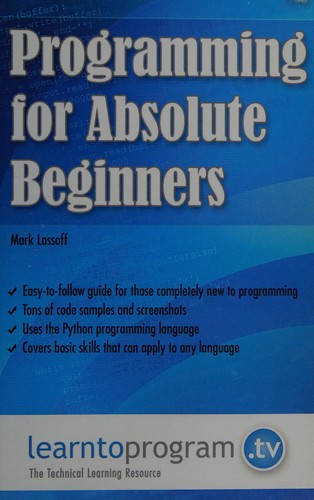 Programming for absolute beginners