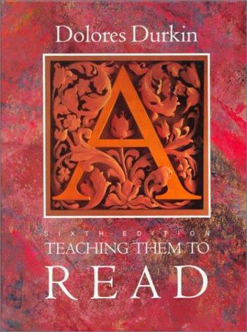 Teaching them to read