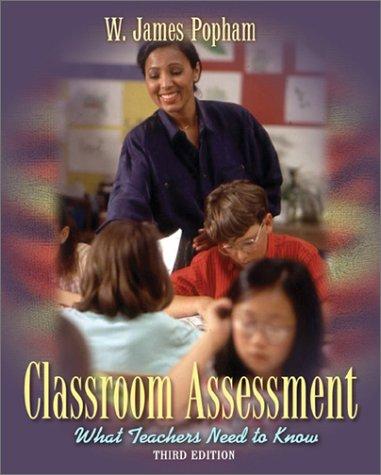 Classroom assessment