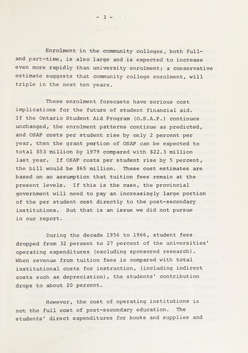 Student aid programs