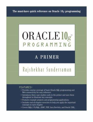 Oracle 10g Programming