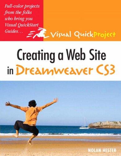 Creating a web site in Dreamweaver CS3
