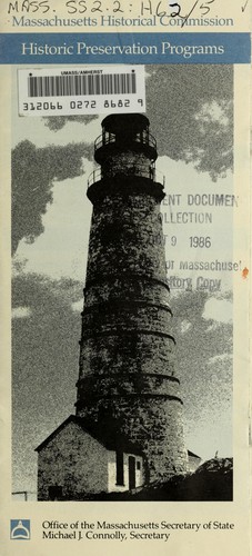 Historic preservation programs
