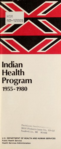 Indian health program, 1955-1980