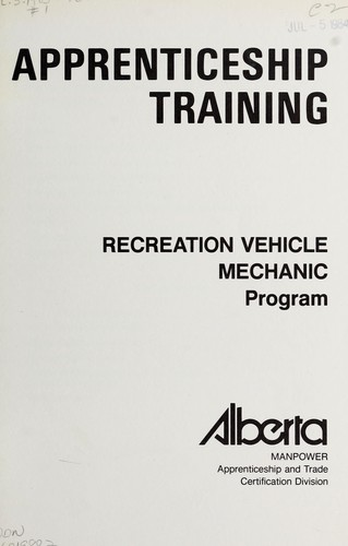 Recreation vehicle mechanic program