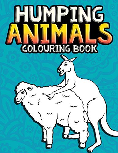 Humping Animals Adult Colouring Book