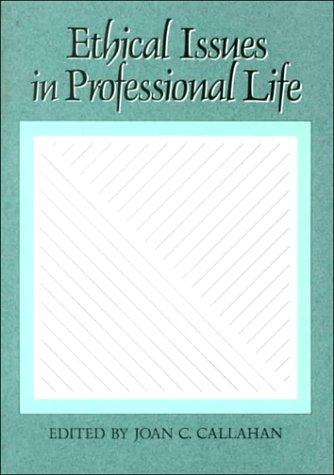 Ethical issues in professional life