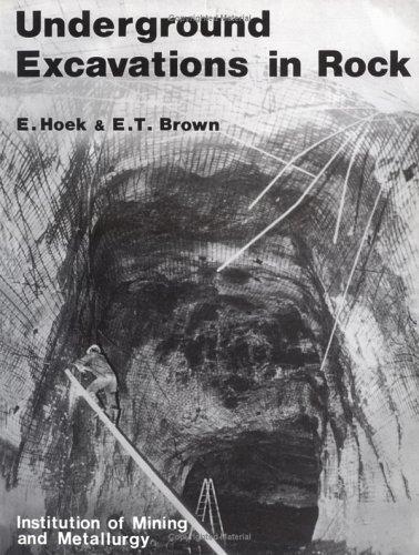 Underground excavations in rock