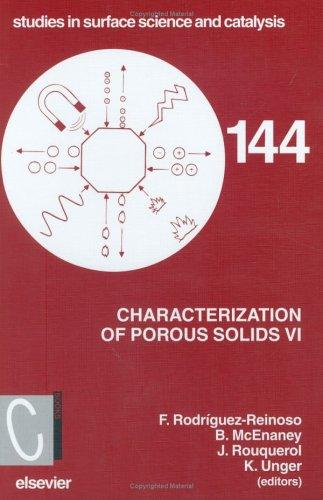 Characterization of porous solids VI