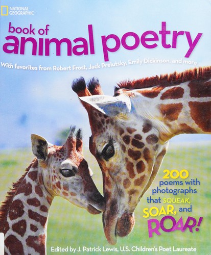 National Geographic book of animal poetry