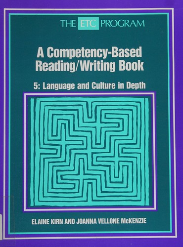 Language and Culture in Depth a Competency Based Reading Writing Program Etc Program