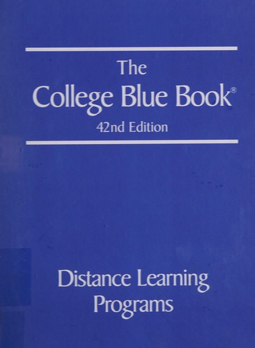 Distance learning programs