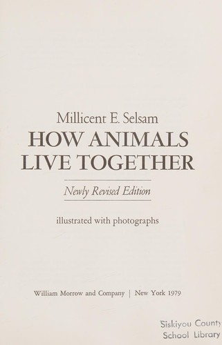 How animals live together