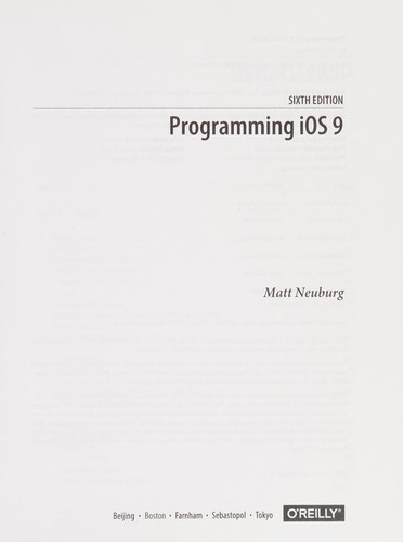 Programming iOS 9