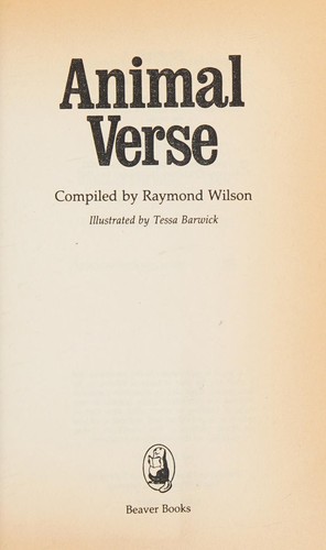 Animal verse