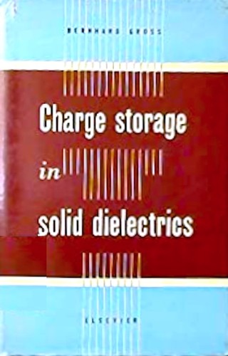 Charge storage in solid dielectrics