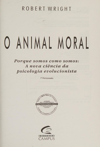 O animal moral