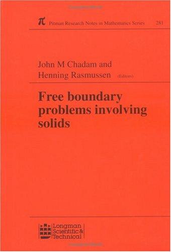 Free boundary problems involving solids