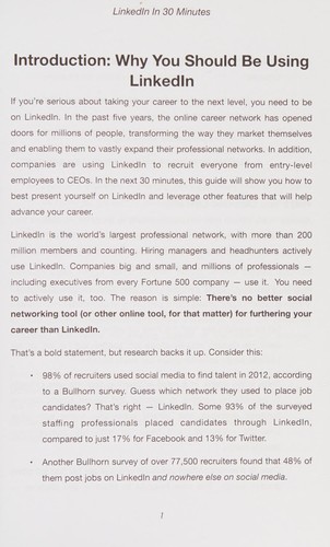 LinkedIn in 30 minutes