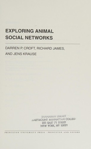 Exploring animal social networks