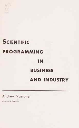 Scientific programming in business and industry