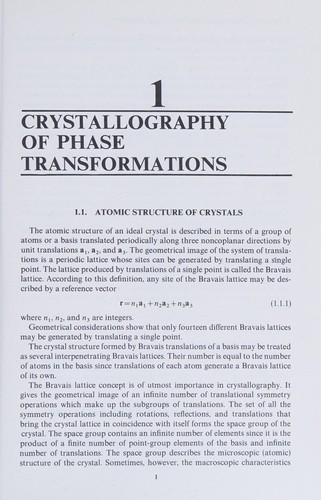 Theory of structural transformations in solids