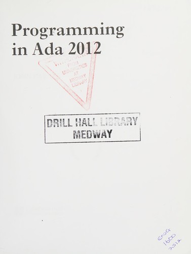 Programming in Ada 2012