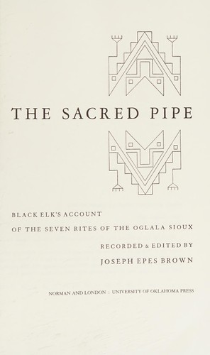 The sacred pipe
