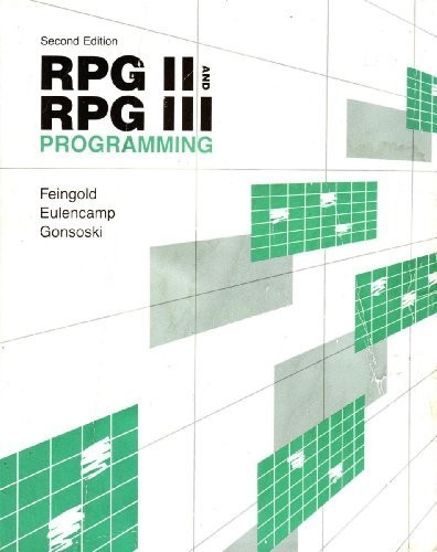 RPG II and RPG III programming