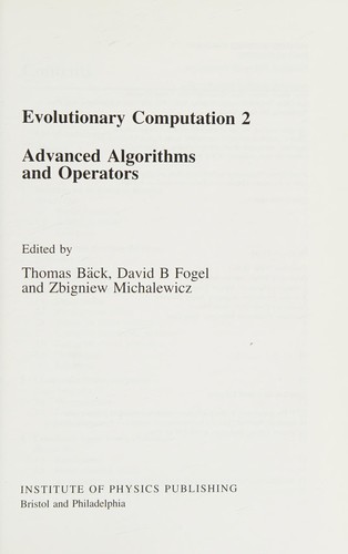 Advanced algorithms and operators