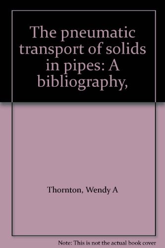 The pneumatic transport of solids in pipes