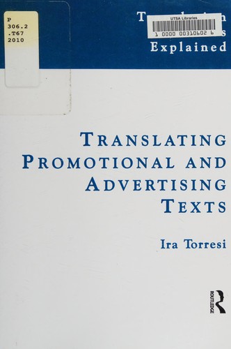 Translating promotional and advertising texts
