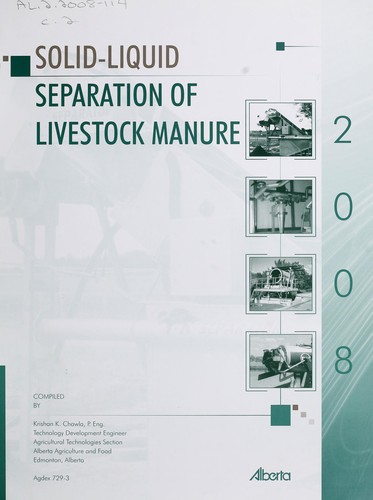 Solid-liquid separation of livestock manure