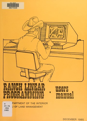 Ranch linear programming