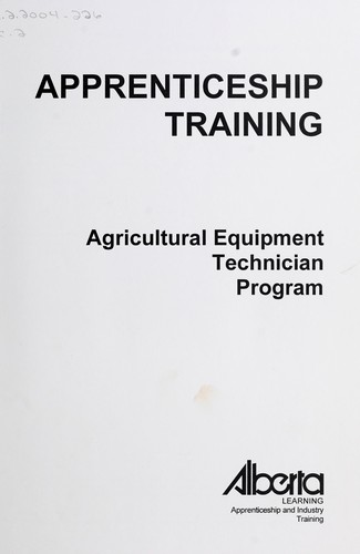 Agricultural equipment technician program
