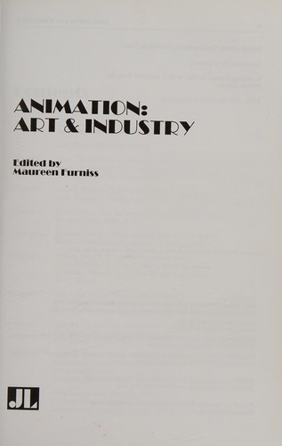 Animation--art And Industry