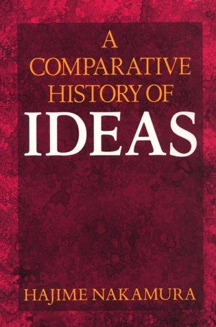 A comparative history of ideas