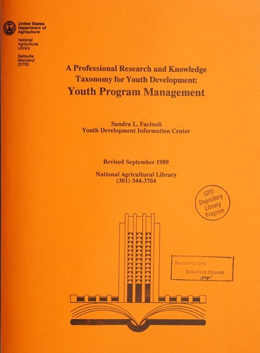Youth program management