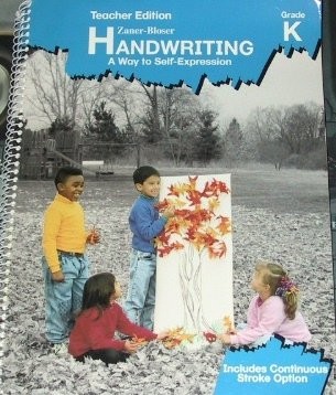 Zaner-Bloser handwriting